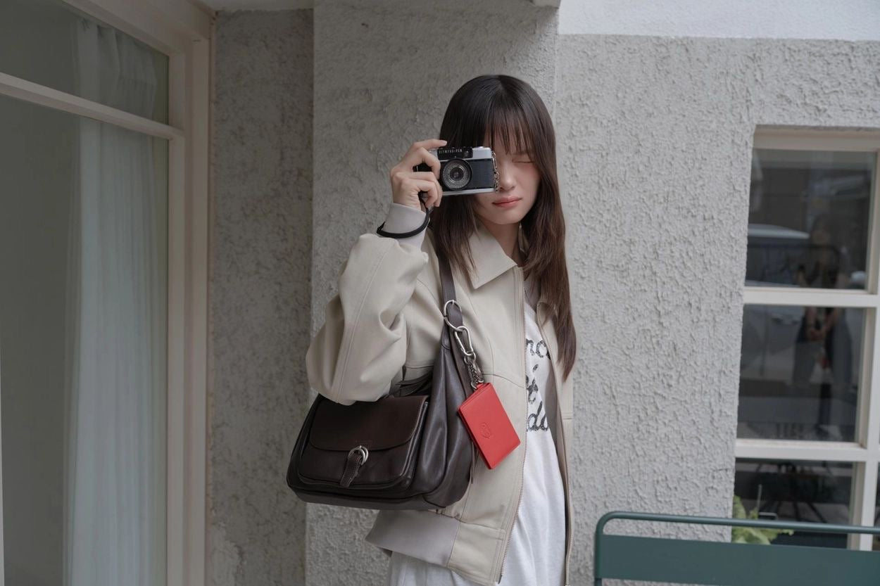 韓國 Bucks Leather 法式口袋包【SM746】