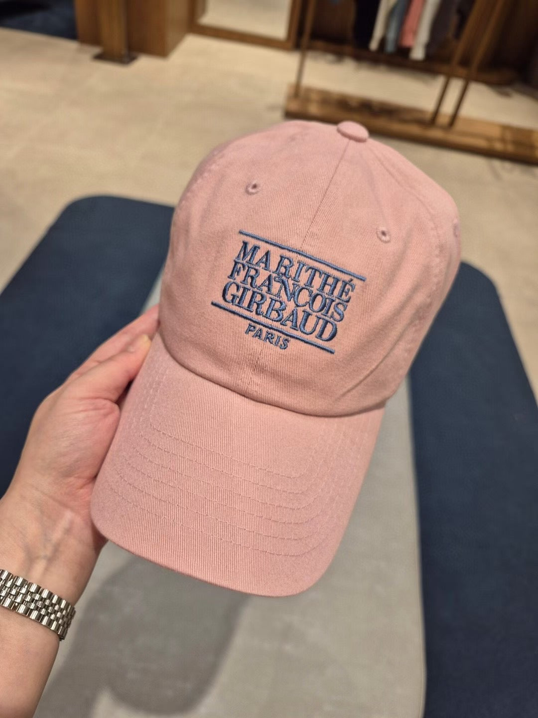 韓國 Marithe Francois Girbaud Small Classic Logo Cap【MF713】