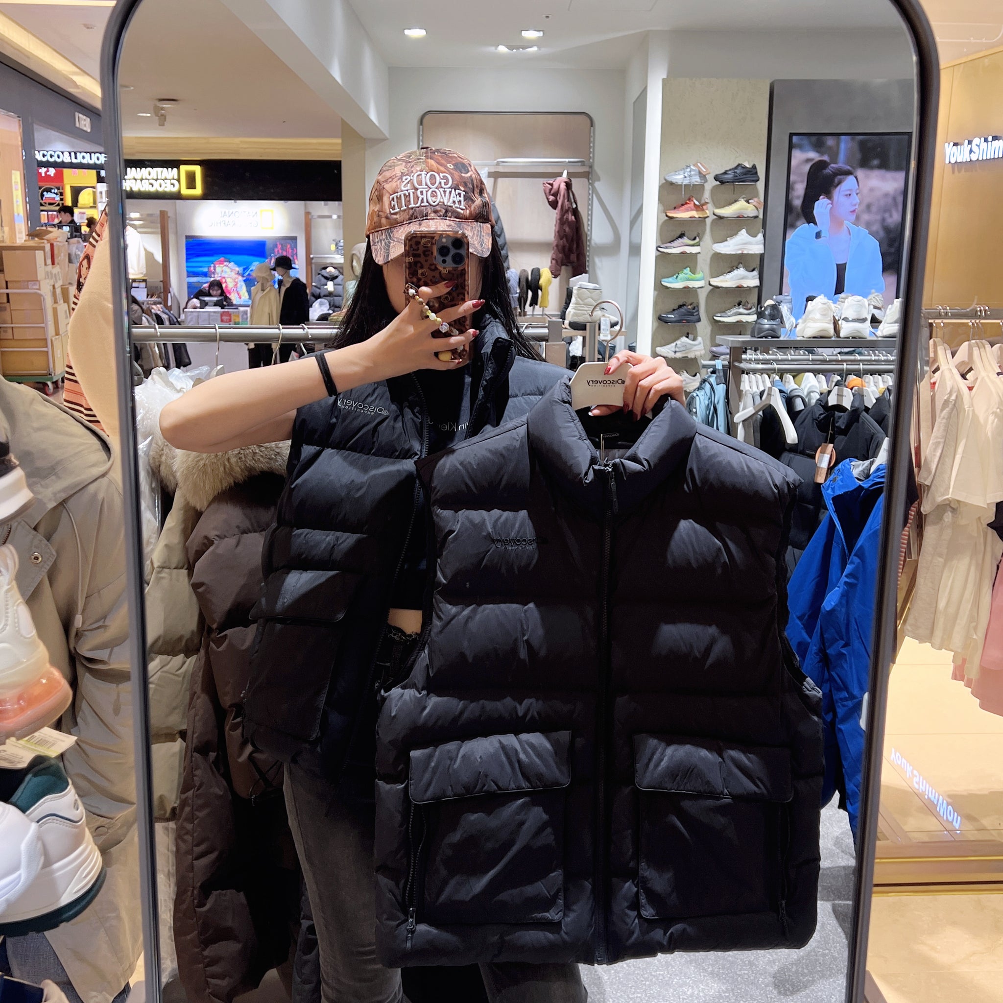 韓國 Discovery Safari Down Padded Vest【DY071】