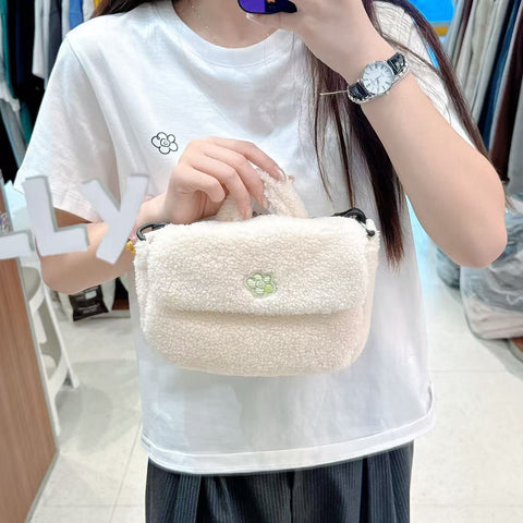 韓國 Wacky Willy Women's Lily Fleece Bag【WW048】