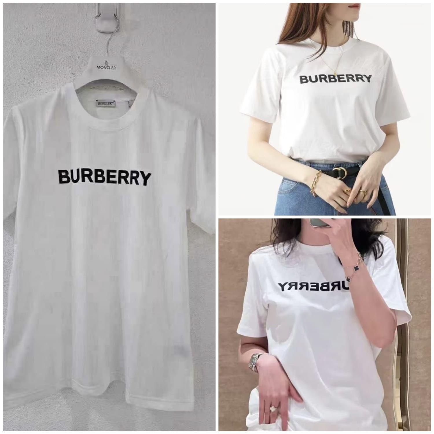 BurberryLogo Print T Shirt 【YS109】