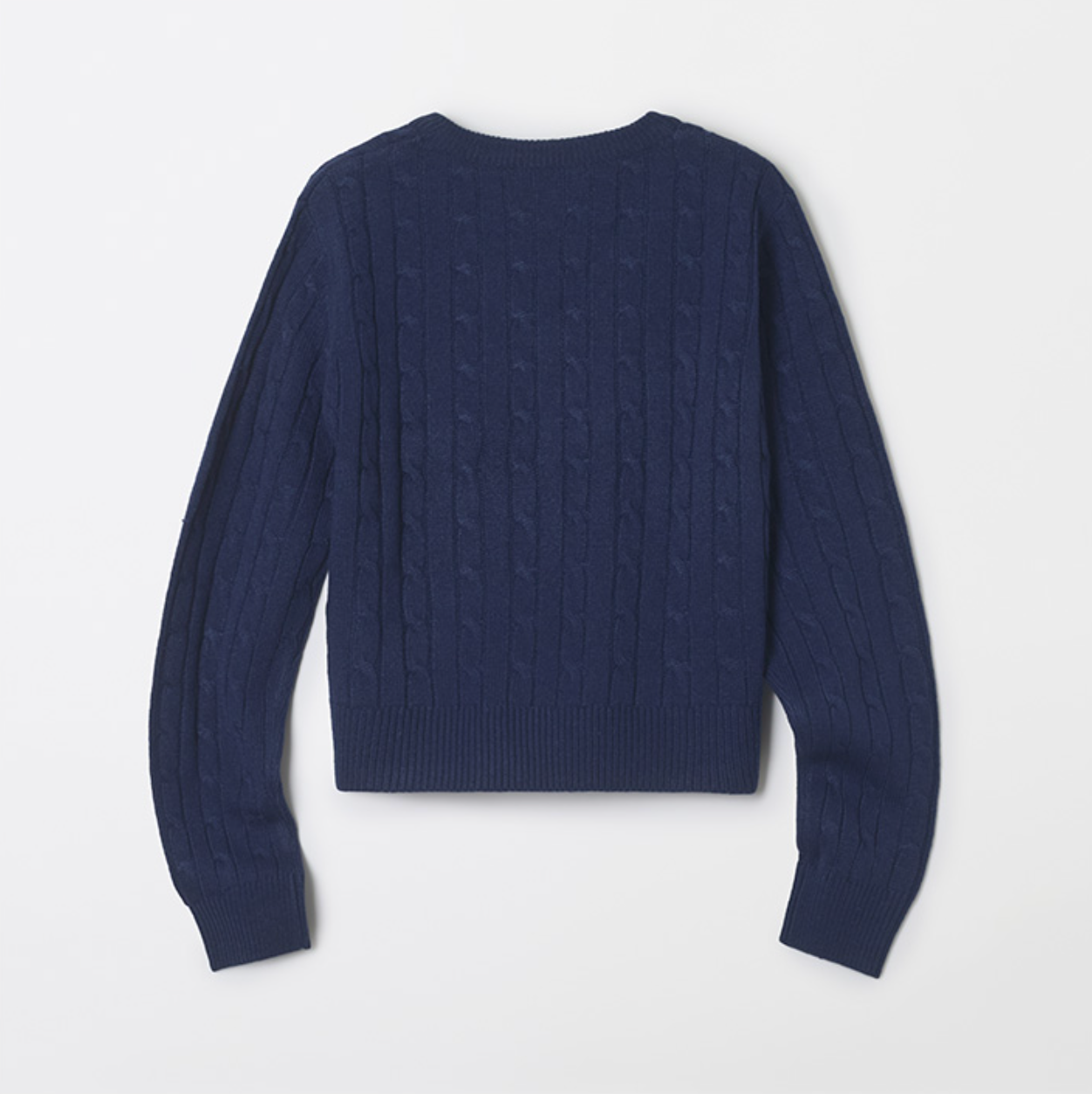 韓國 SPAO Cable V-neck Crop Sweater【SP210】