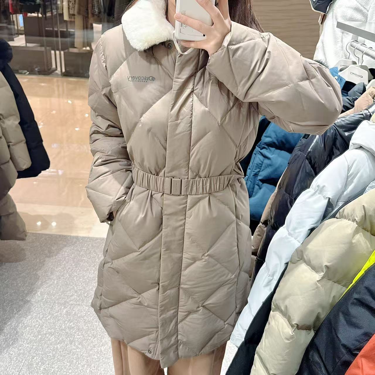 韓國 Discovery Women's Melrose Tube Down Long Padding (鴨絨)【DY176】