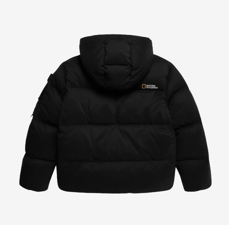 韓國 National Geographic Golden Mall Short Length Goose Hoodie Down Jumper鵝絨【NG819】