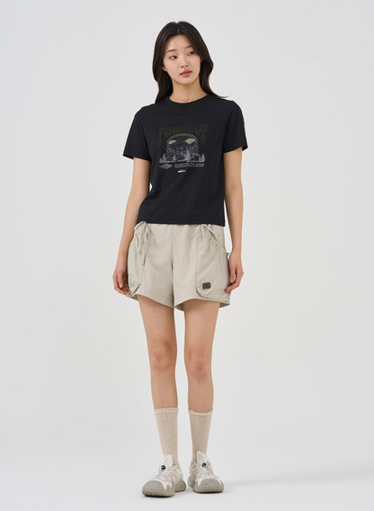韓國 BBC W Double Out Pocket Shorts【BC125】