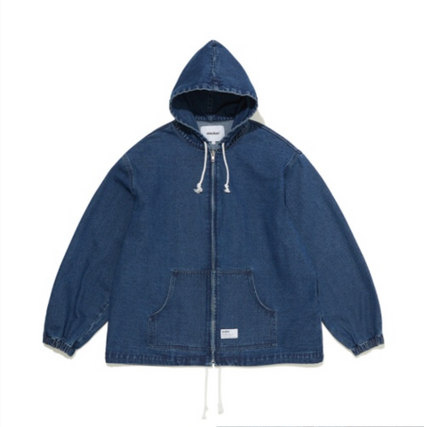 韓國 Markm Denim Hoodie Jumper【MA229】