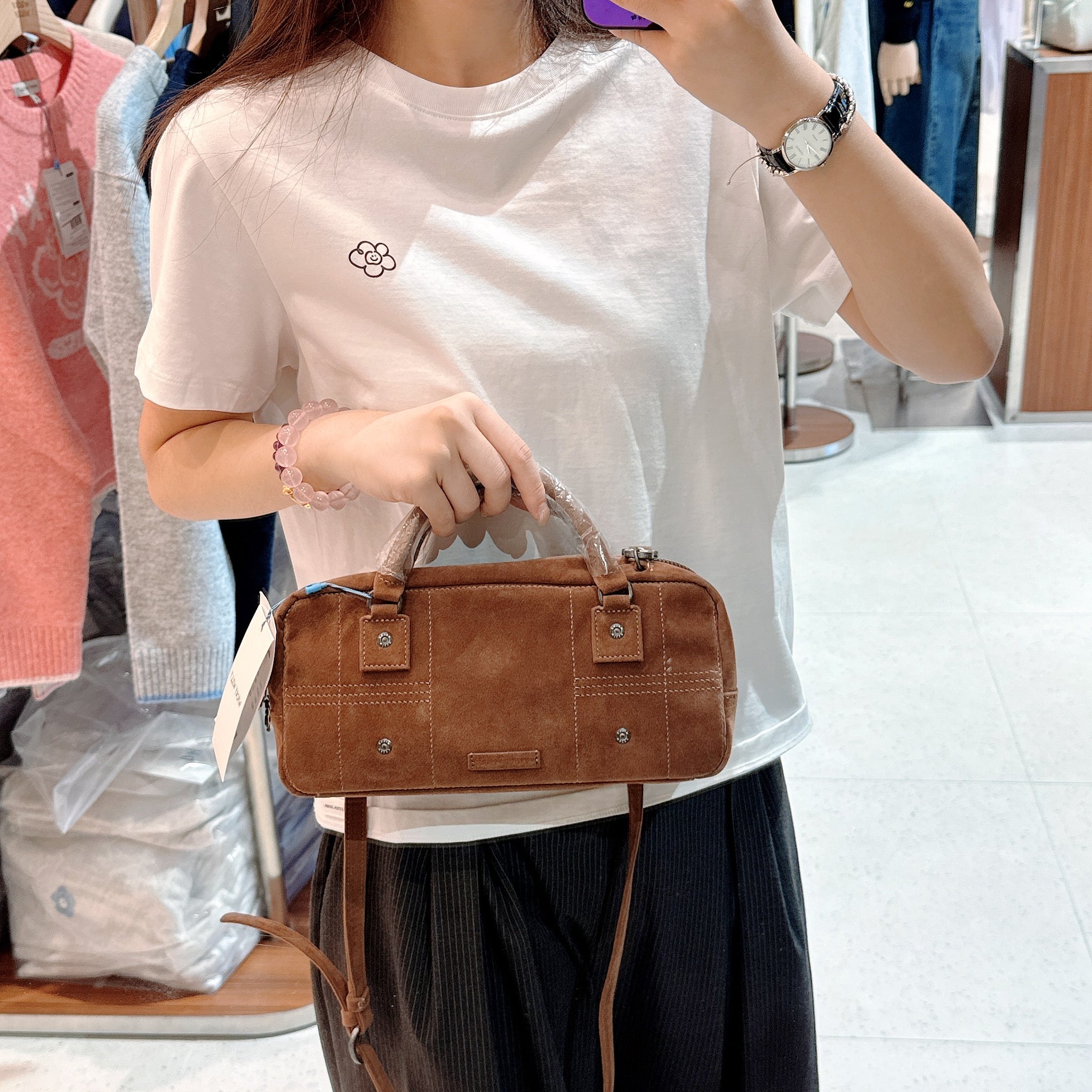 韓國 Wacky Willy Women's Square Bag【WW050】