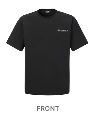 韓國 Discovery Fresh Event Woven Short Sleeve T-Shirt凉爽防晒面料【DY041】