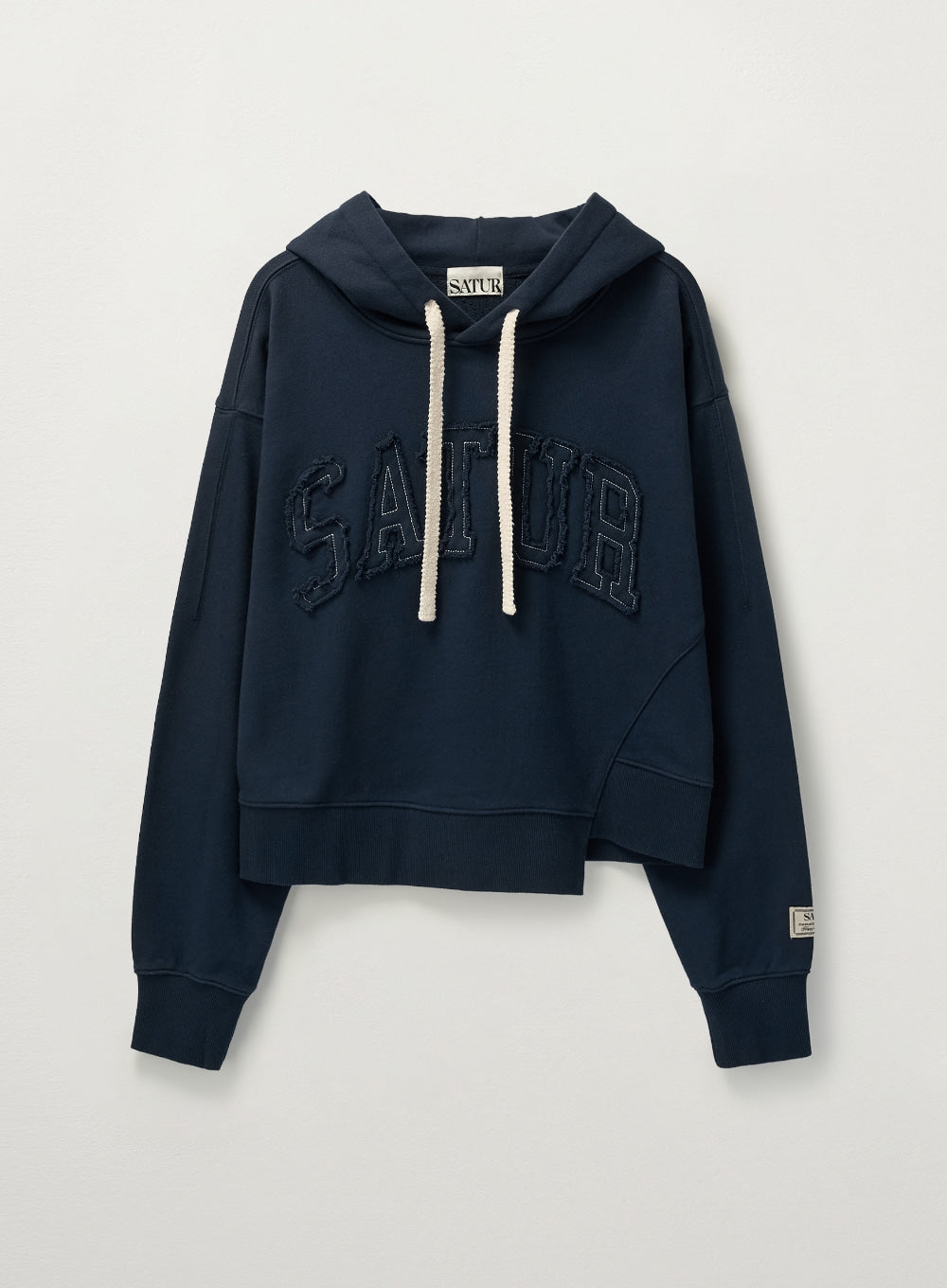 韓國 Satur (W) Dublin Crop Hood T-shirt【SR015】