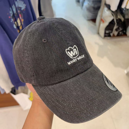 韓國 Wacky Willy Pigment Washed Ball Cap【WW040】