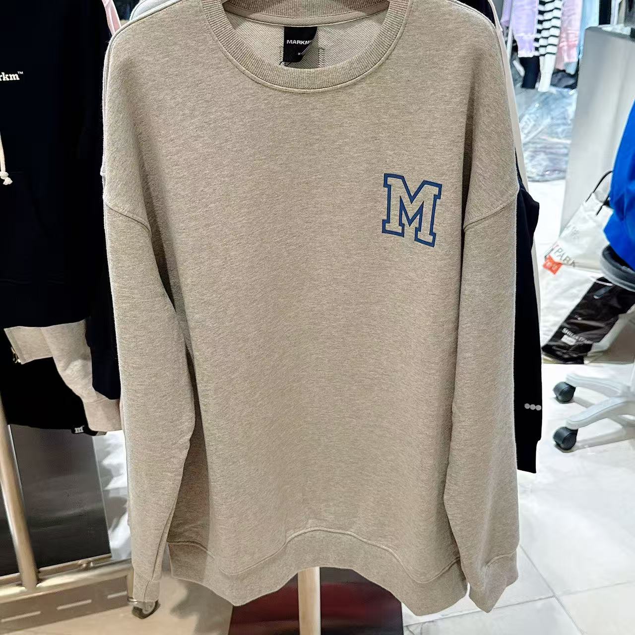 韓國 Markm Basic Logo Sweatshirt【MA339】