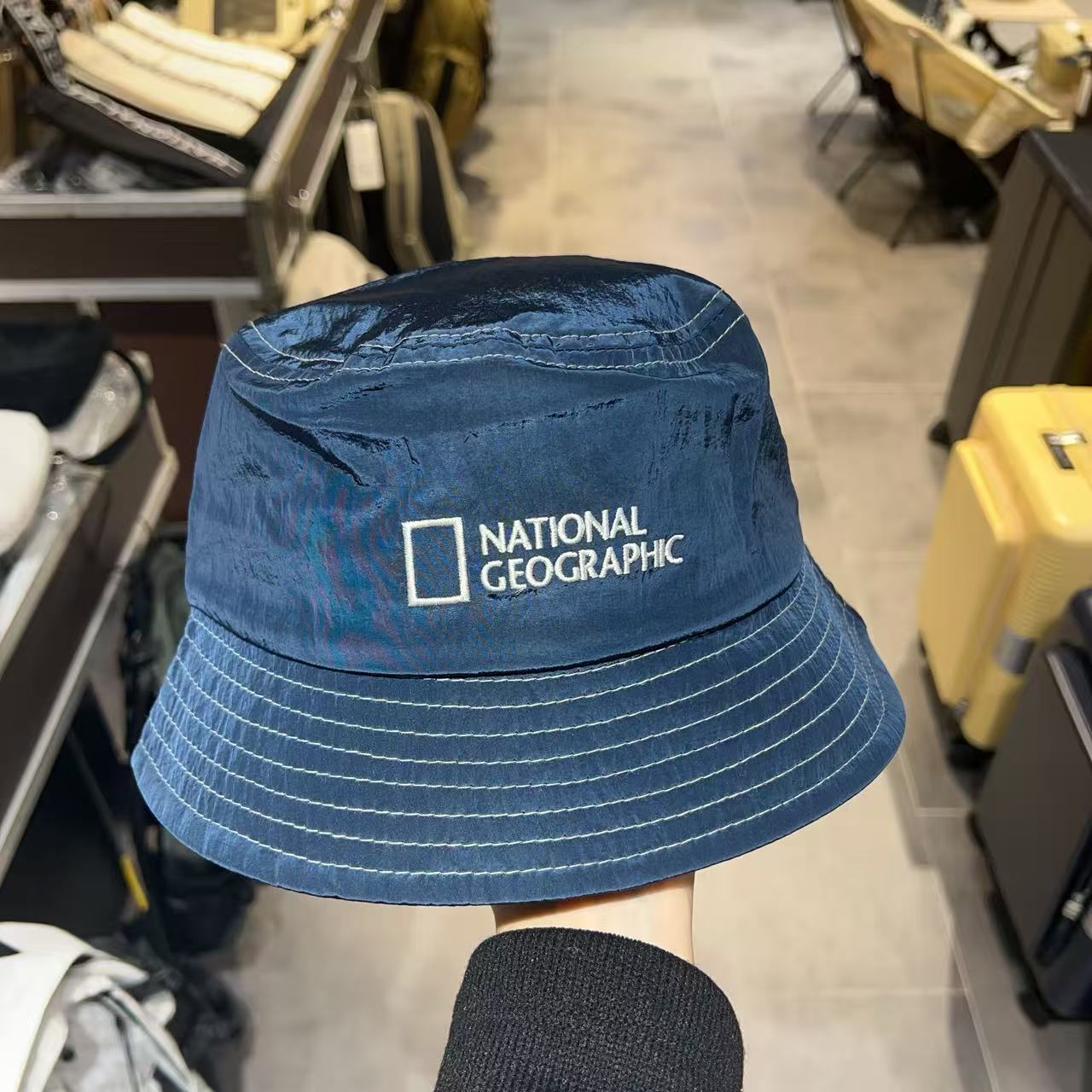 韓國 National Geographic Stitchpoint Hat【NG346】