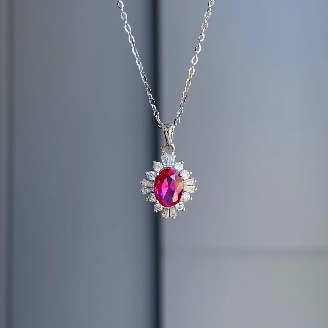 日本直送 輕奢烈焰紅寶石套裝【JS359】