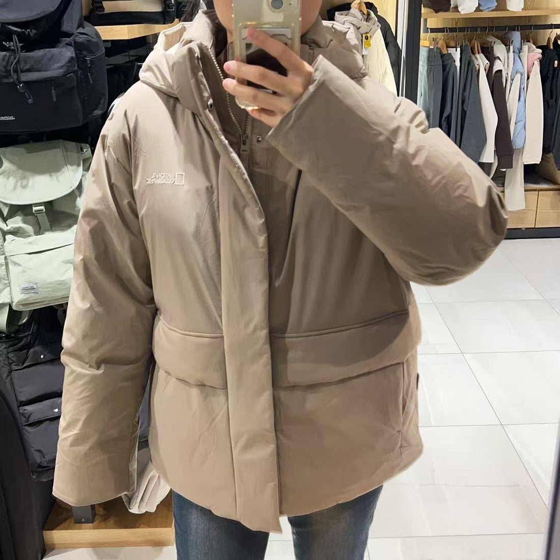 韓國 National Geographic Detachable Hood Down (鴨絨)【NG263】