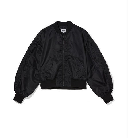 韓國 Markm Women's MA-1 Nylon Flight Short Jacket【MA225】