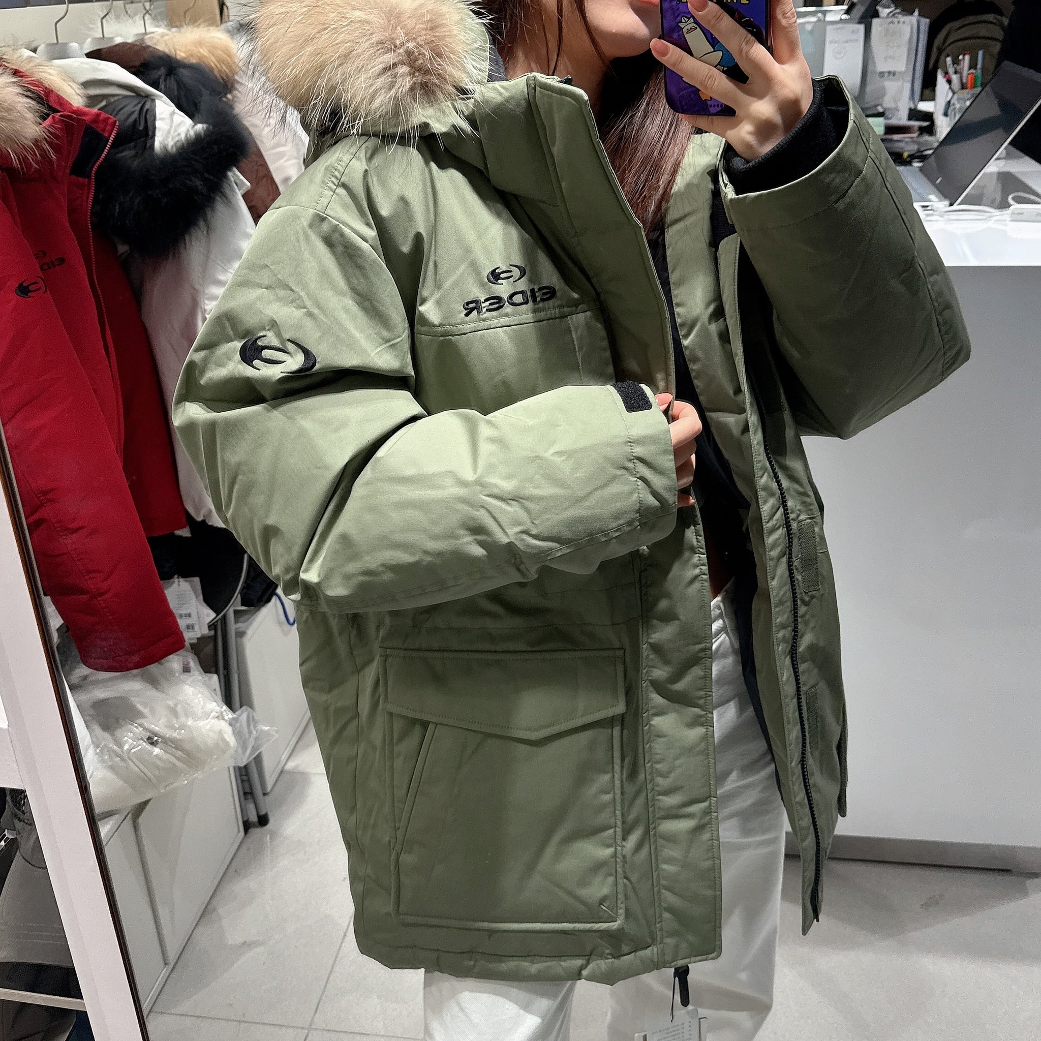 韓國 Eider Karas Unisex Safari Goose Down Jacket (鵝絨)【ER038】