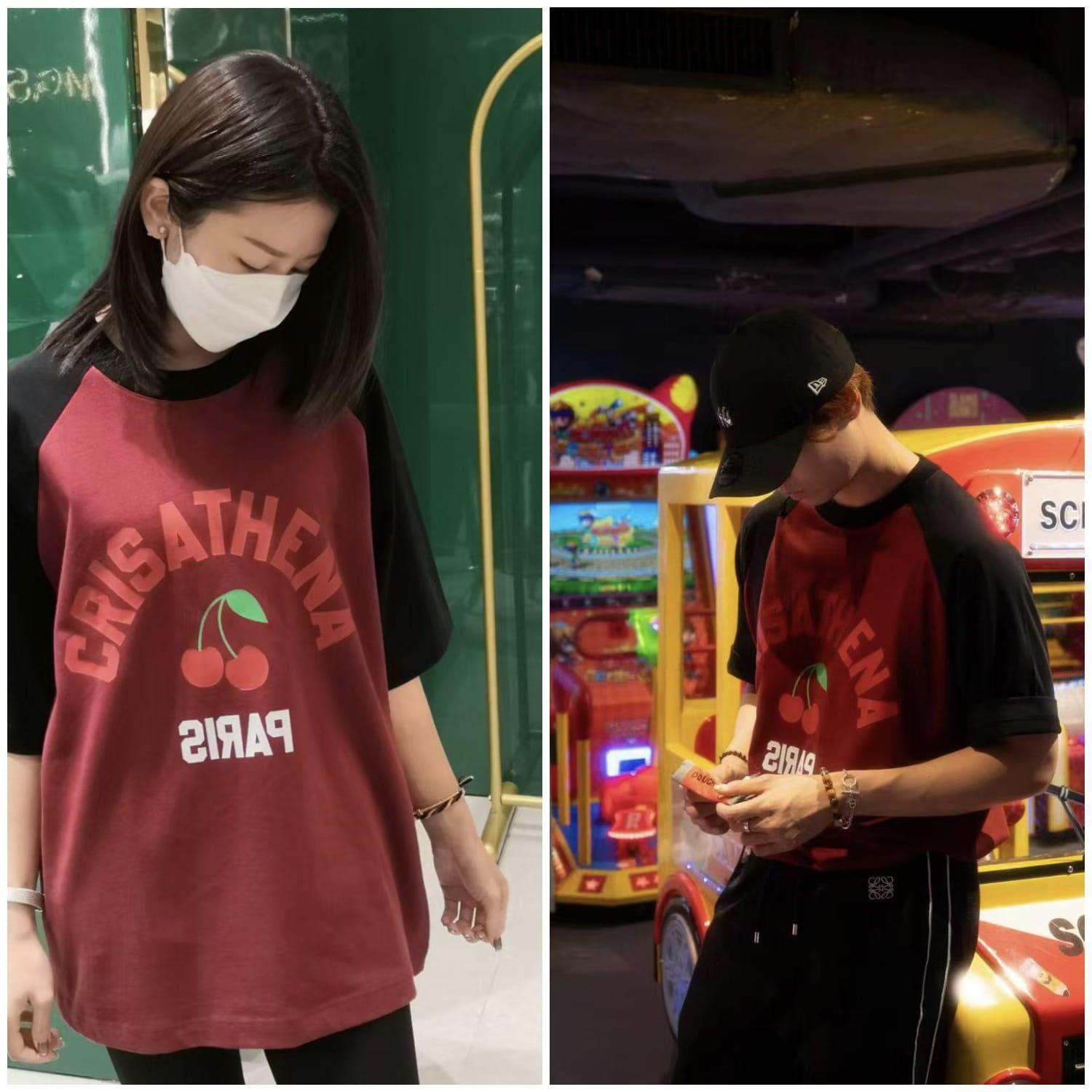 CrisathenaCherry T Shirt 【YS133】