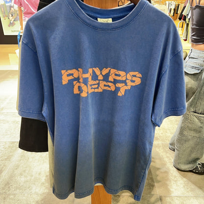 韓國 Phyps Typo Spray Short Sleeve T-shirt【PH024】