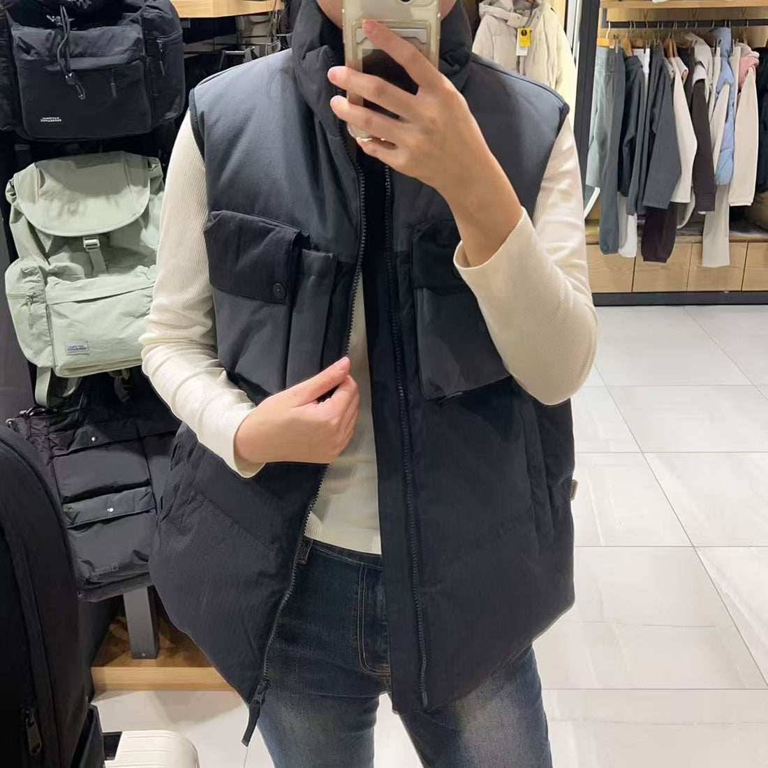 韓國 National Geographic Utility Goose Down Vest (鵝絨)【NG254】