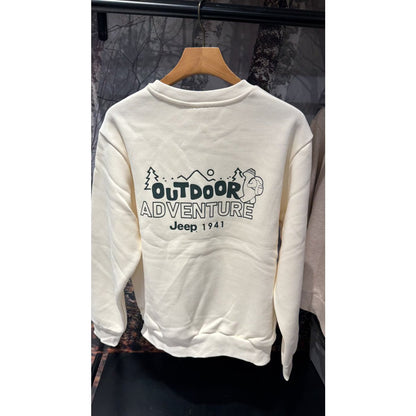 韓國 Jeep Fleece Outdoor Bear Sweatshirt【JP016】