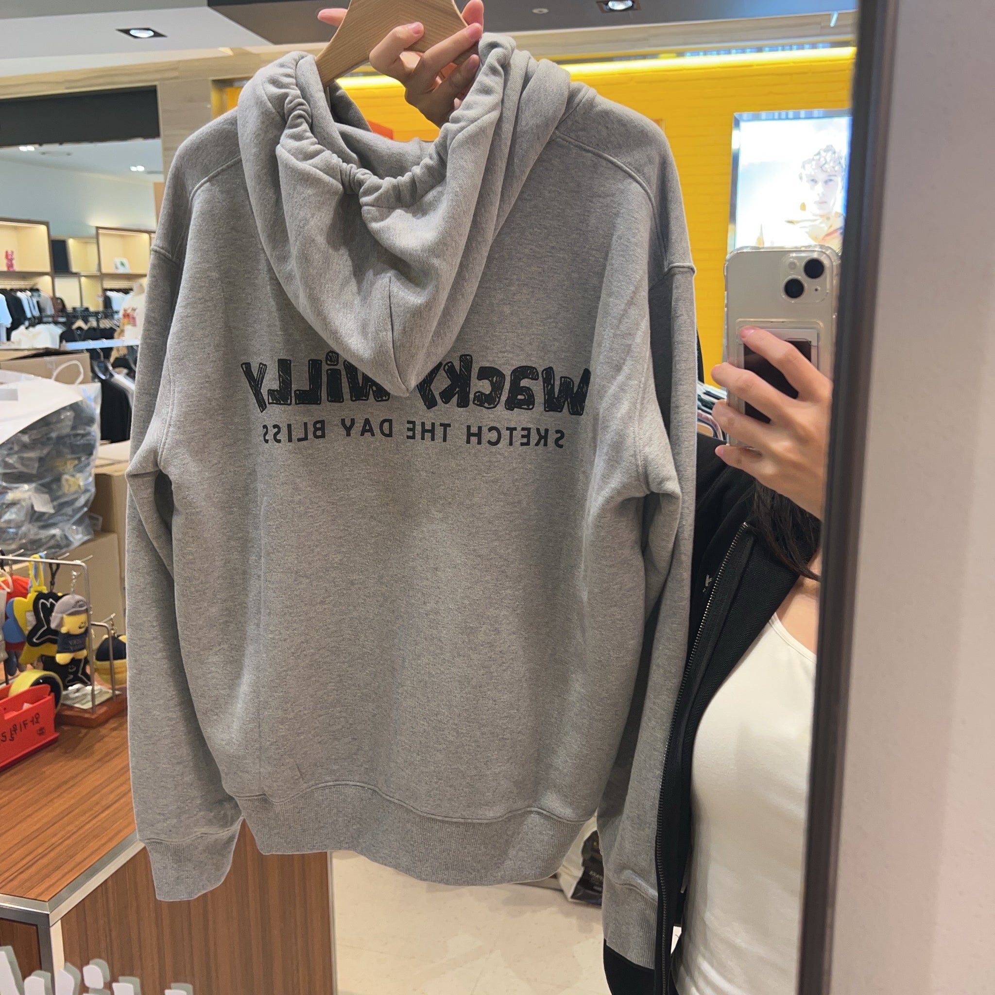 韓國 Wacky Willy Lettering Graphic Hoodie【WW027】