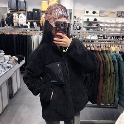 韓國 National Geographic Kotoni Stand-Neck Fleece Jacket【NG187】