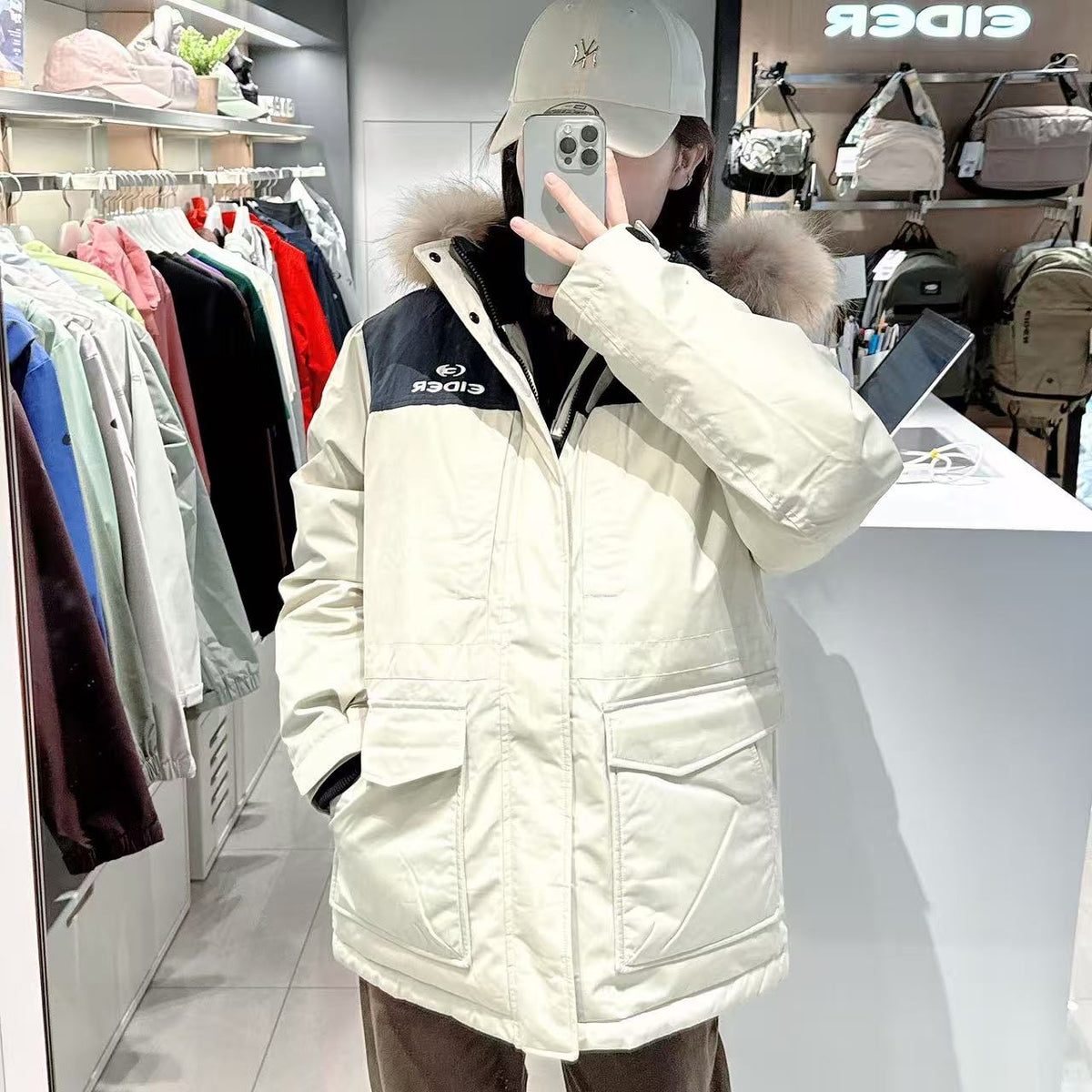 【現貨】韓國 Eider Karas Unisex Safari Goose Down Jacket (鵝絨)【ER038】