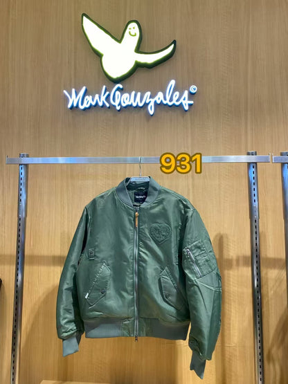 韓國 Mark Gonzales Heart Collection MA-1 Padded Jacket【MG134】