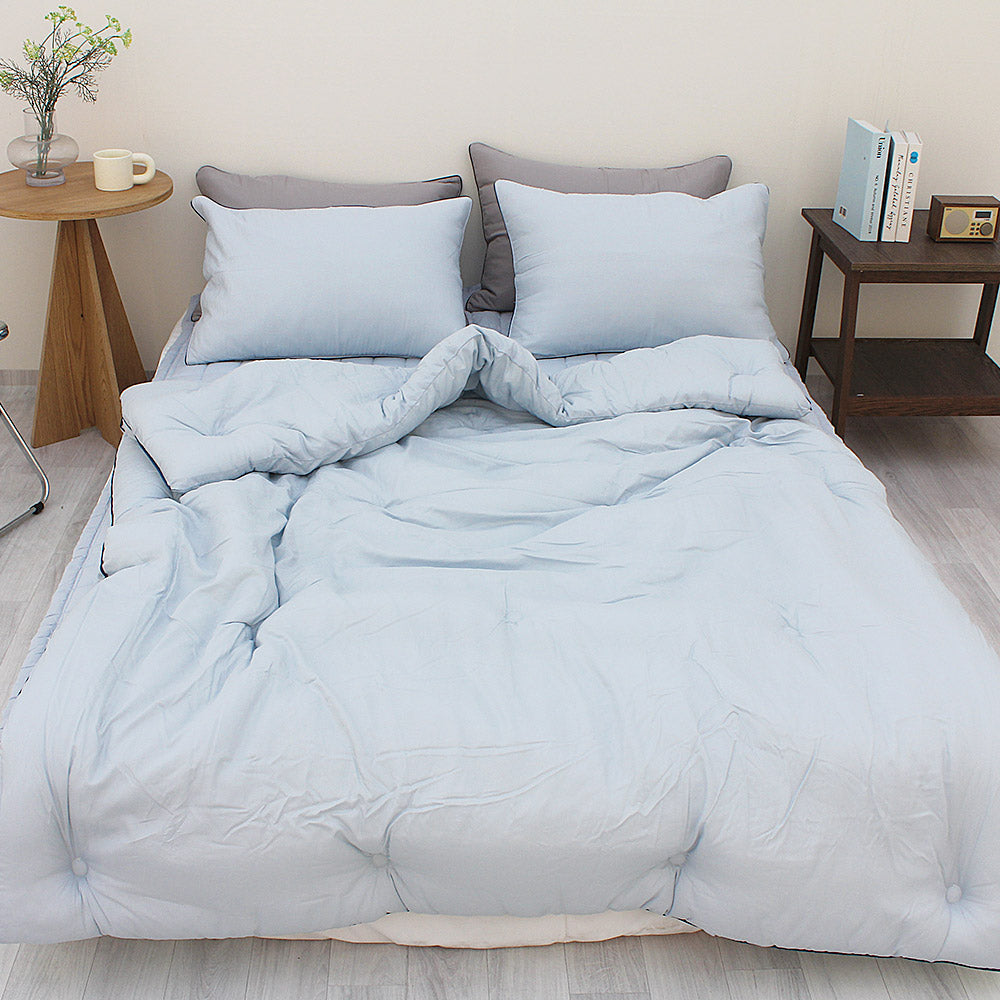 韓國 素面滾邊莫代爾【SM419】