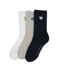 韓國 Wacky Willy Character Socks 3 Pack【WW166】