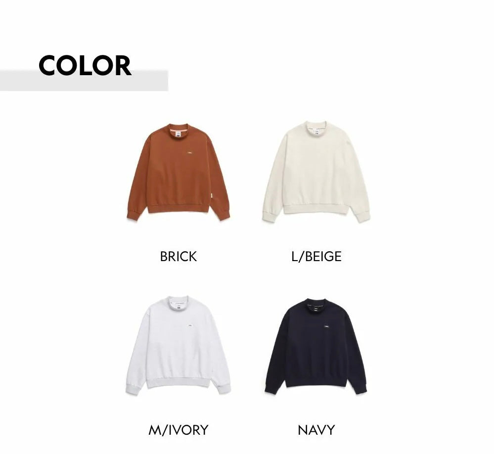 韓國 National Geographic Women's Winter Mock Neck Graphic Fleece Sweatshirt【NG138】