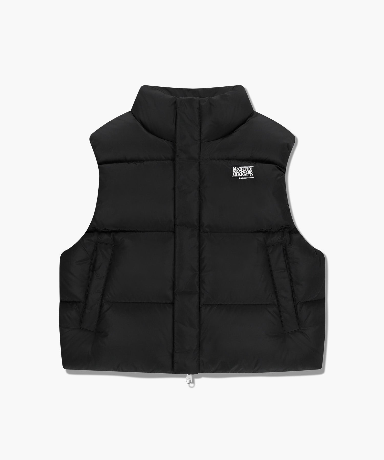 韓國 Marithe Francois Girbaud W Classic Logo Crop Down Vest (鴨絨)【MF761】