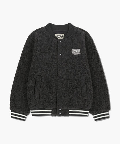 韓國 Marithe Francois Girbaud FLEECE VARSITY JACKET【MF740】