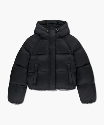 韓國 Marithe Francois Girbaud W Regular Logo Hooded Crop Down Jacket (鴨絨)【MF758】