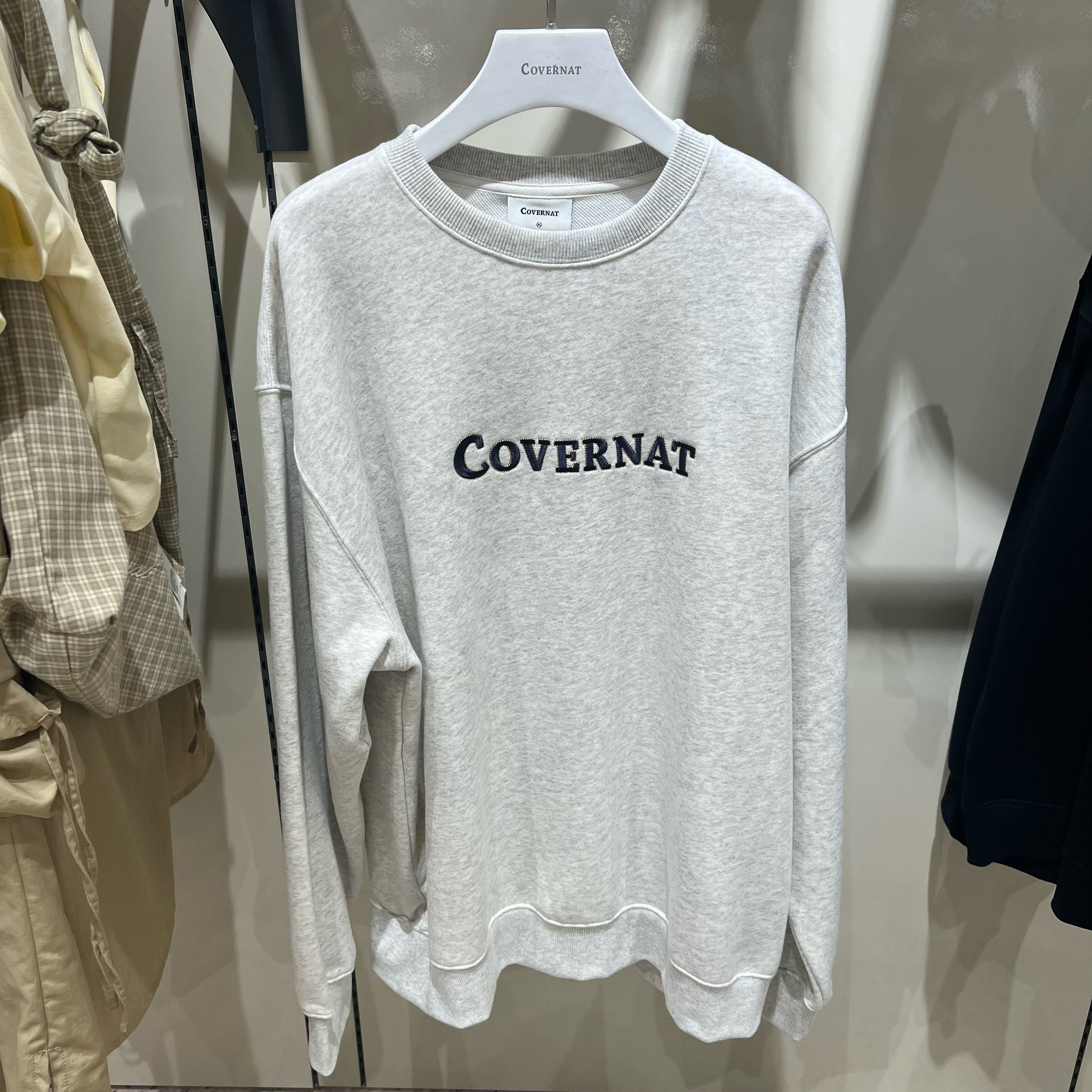 韓國 Covernat Center Logo Long Sleeves【CO043】