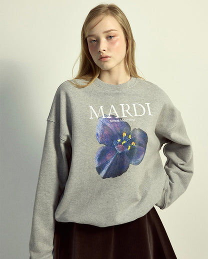 韓國 Mardi Mercredi Sweatshirt Lilies 04【MM213】