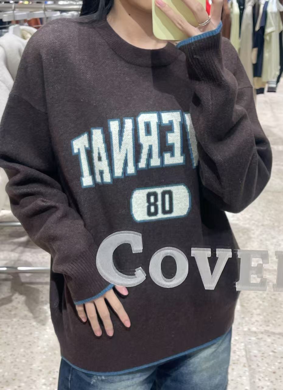 韓國 Covernat Arch Logo 08 Crewneck Knit【CO042】 - STT Mall HK 靚太網購