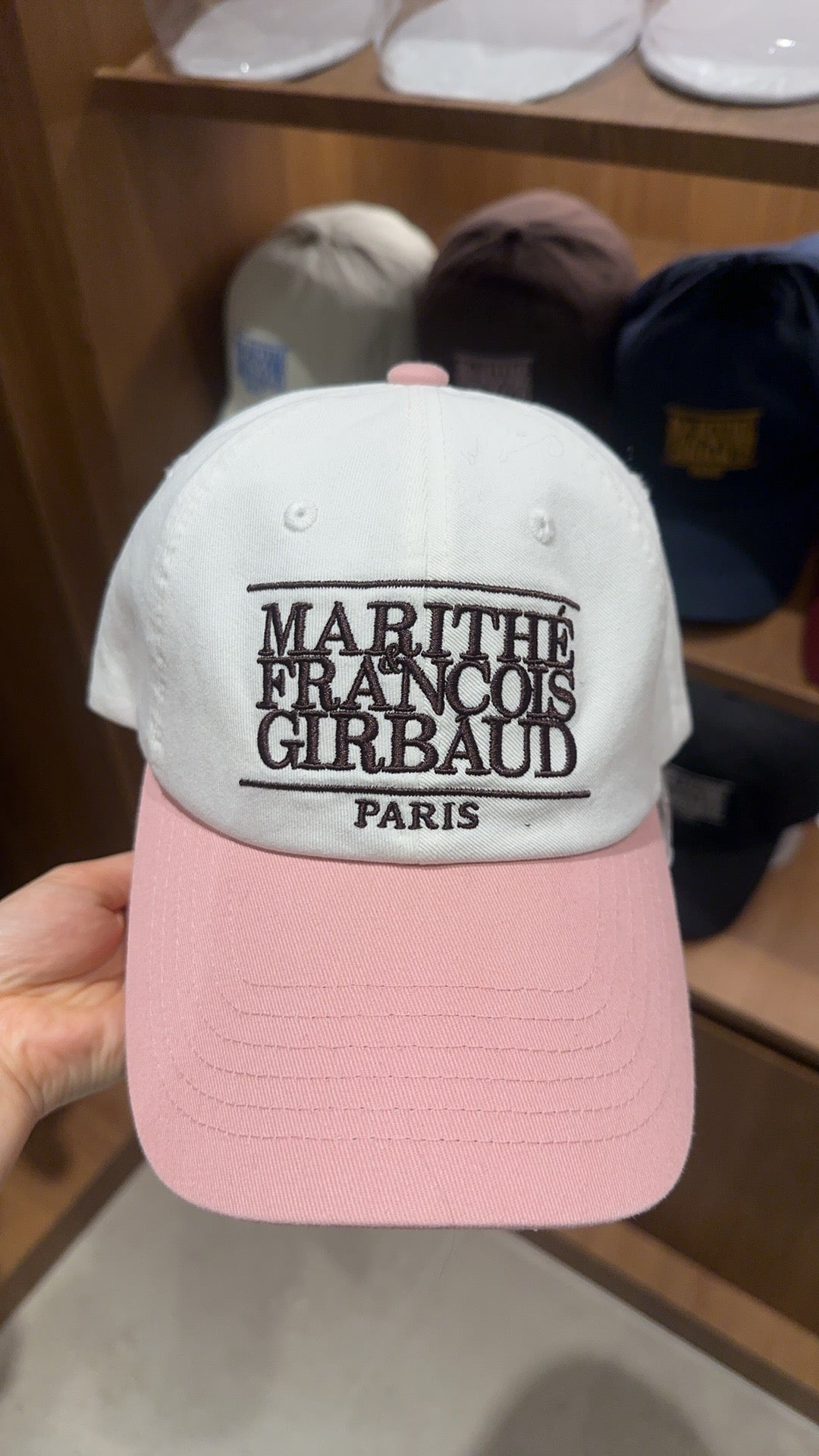 韓國 Marithe Francois Girbaud CLASSIC LOGO 6PANEL COLOR BLOCK CAP【MF421】