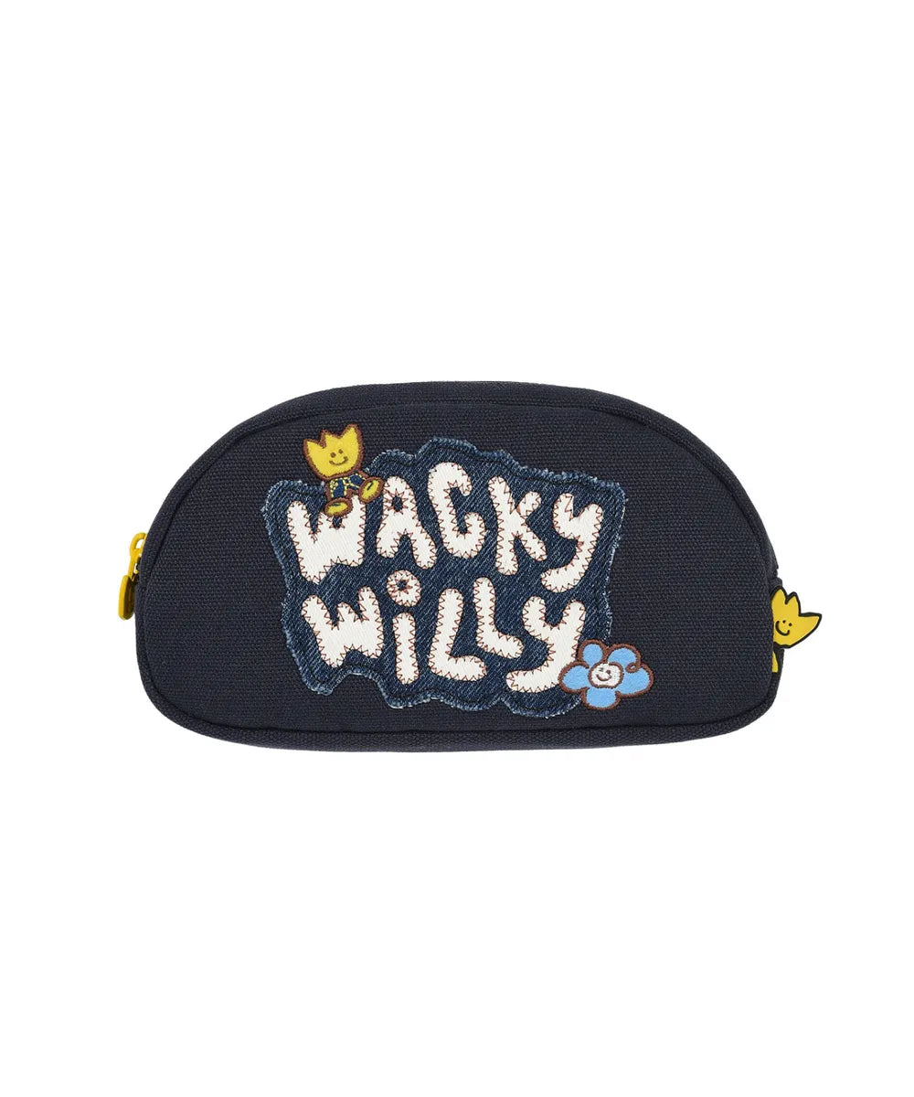 韓國 Wacky Willy Kiki Plush Pencil Case【WW134】