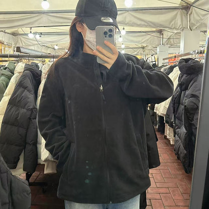 韓國 NEPA Unisex Basic Micro Fleece Jacket【NA034】