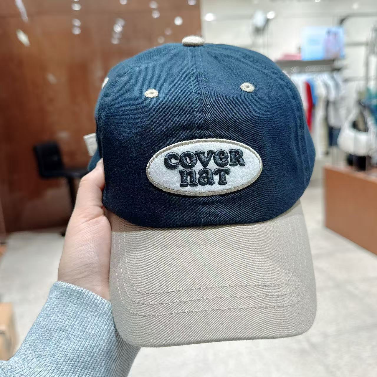韓國 Covernat Cloverheart Cooper Logo Wappen Ball Cap【CO087】