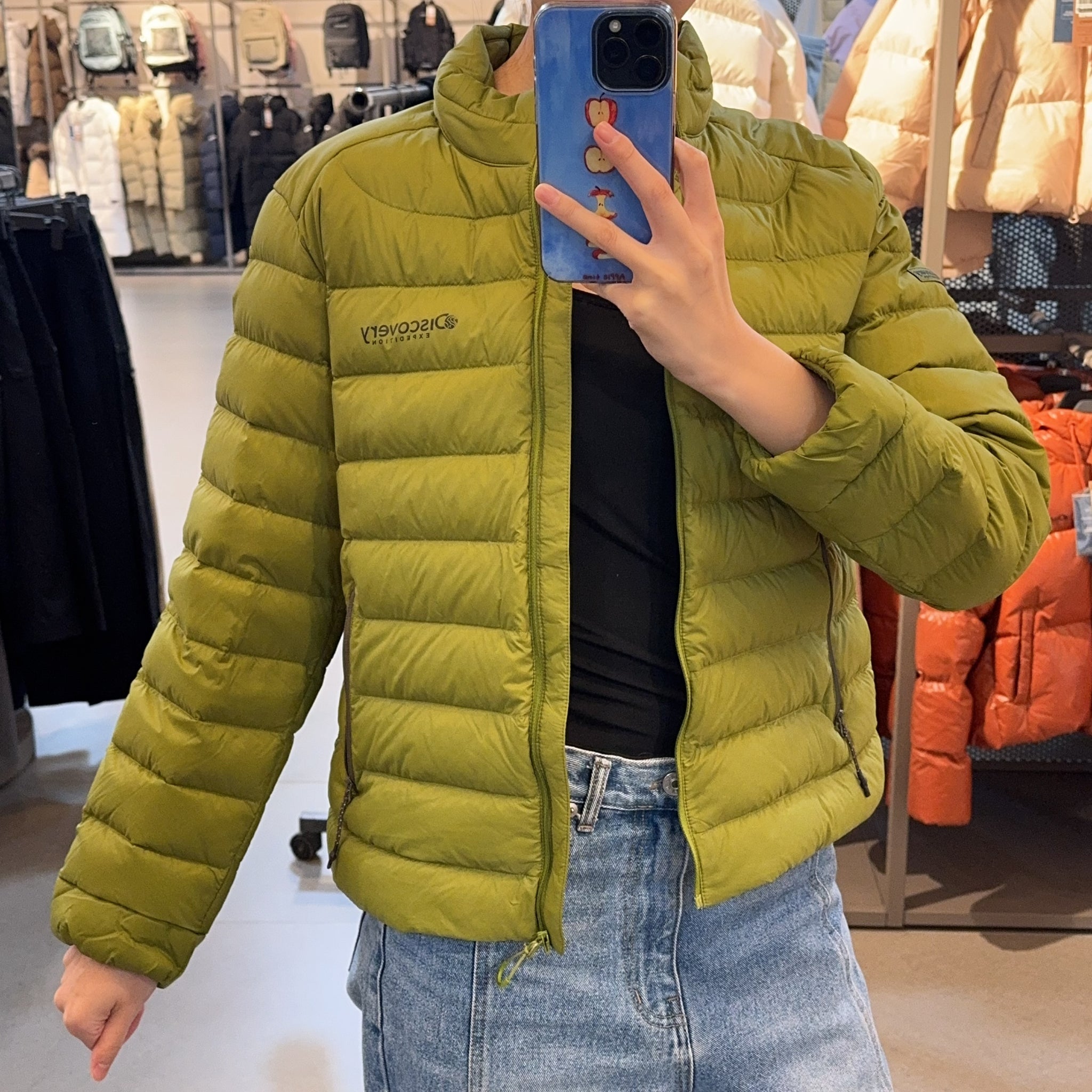 韓國 Discovery Women's Lightweight Goose Down Padding (鵝絨)【DY184】