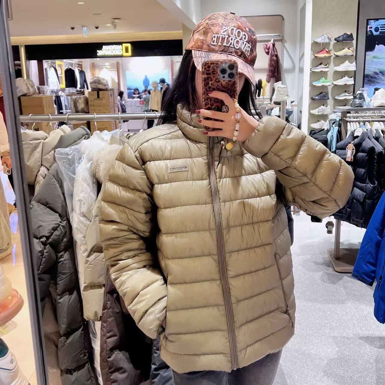 韓國 Discovery Men's Olbert Goose Down Lightweight Padding【DY069】