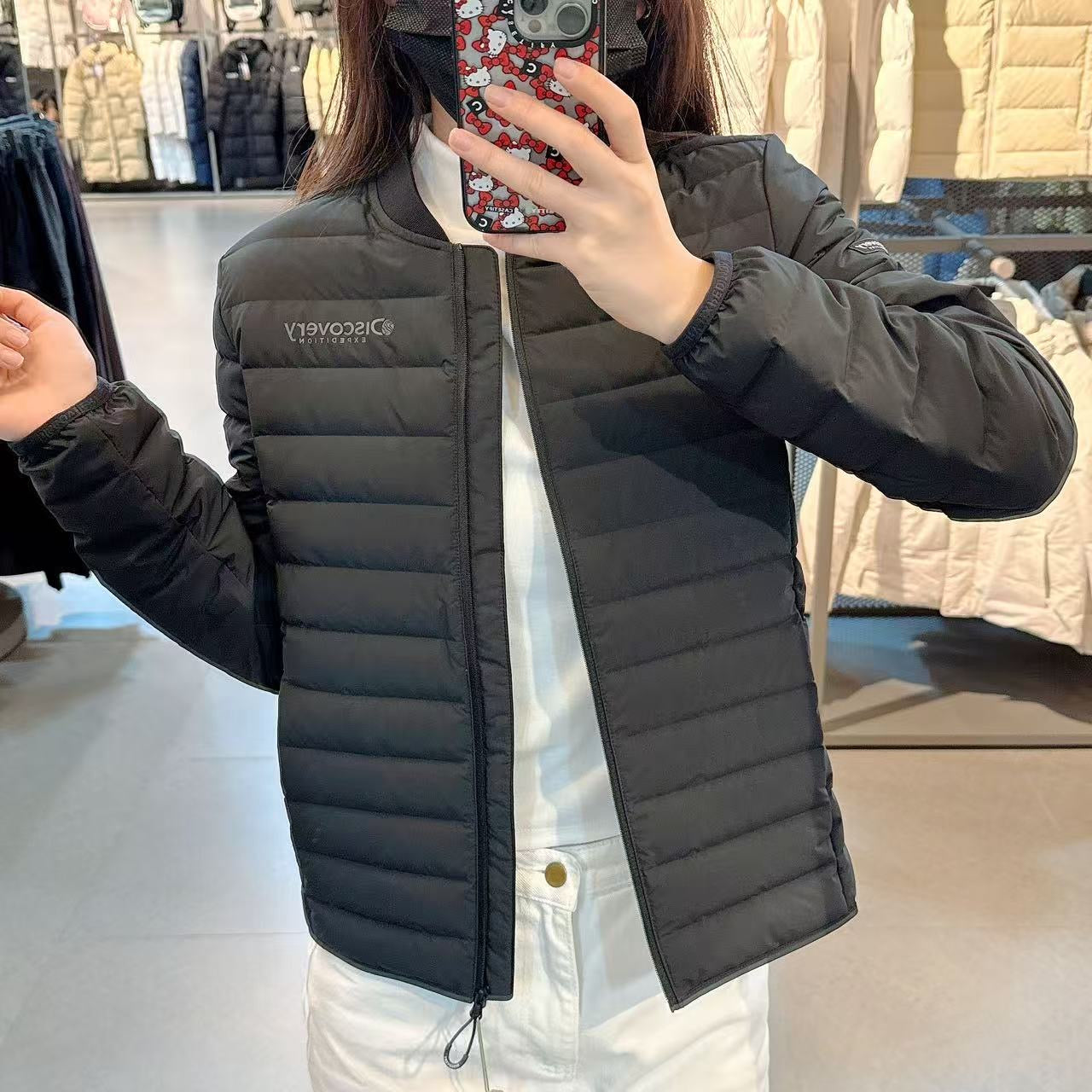 韓國 Discovery Women's Pixieber G Tube Goose Down Lightweight Padding (鵝絨)【DY137】