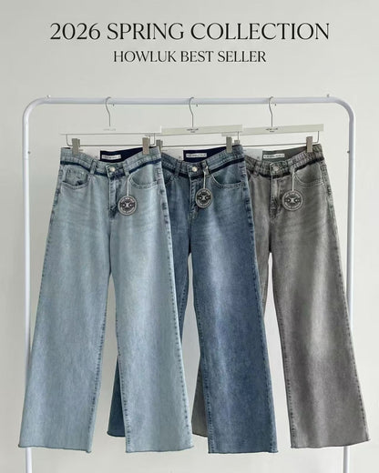 韓國 HowLuk 牛仔褲 (春季款)【H3006】