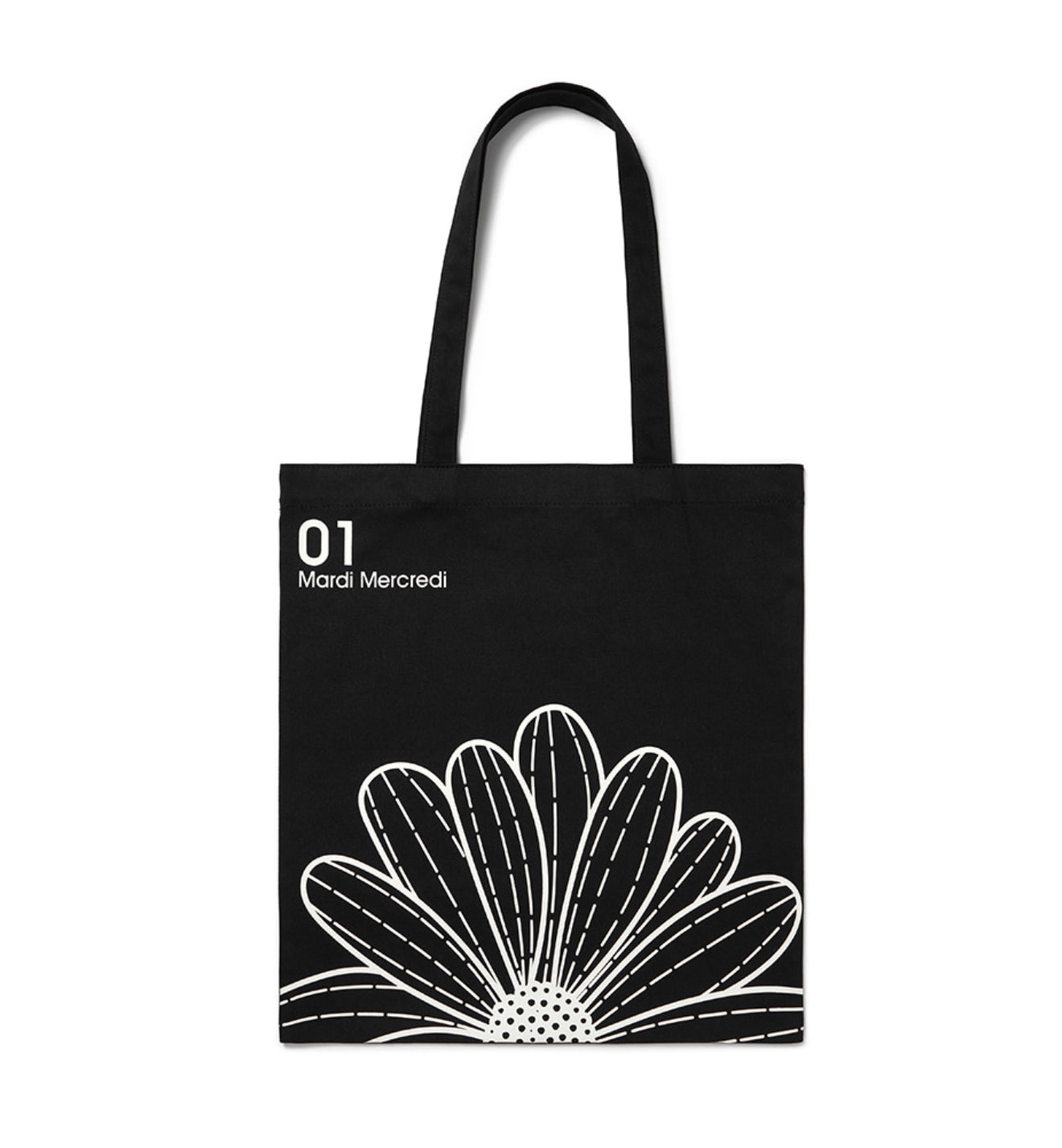 韓國 Mardi Mercredi CANVAS BAG FLOWER【MM044】