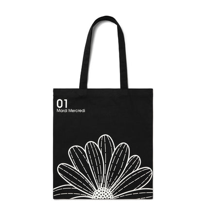 韓國 Mardi Mercredi CANVAS BAG FLOWER【MM044】
