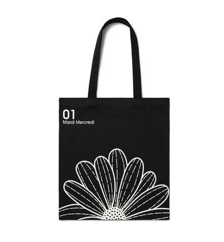 韓國 Mardi Mercredi CANVAS BAG FLOWER【MM044】