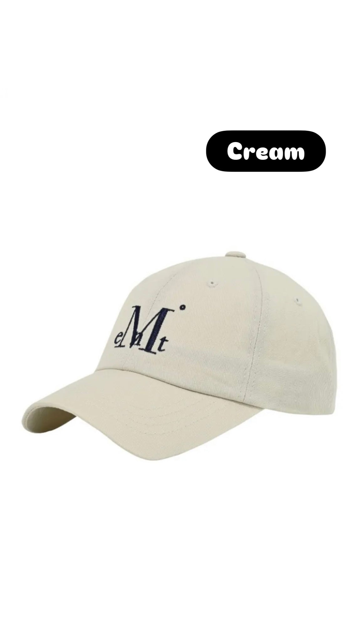 韓國 Mucent Signature Ball Cap【MU001】