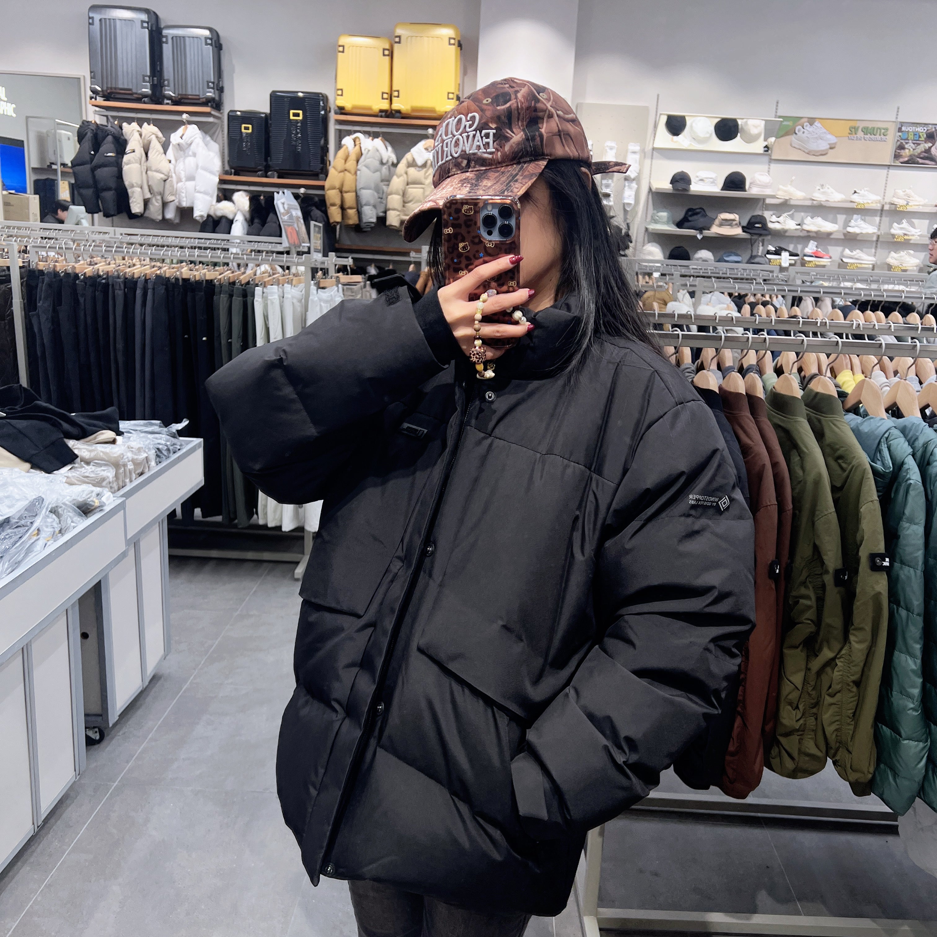 韓國 National Geographic Atlas Windstopper Short-Length Goose Down Jumper (鵝絨)【NG197】